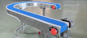 nastri trasportatori modulari curvi